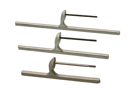 Varianten von Stützen für Glättekellen